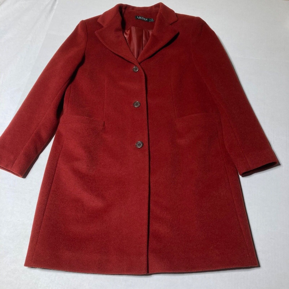Lauren Ralph Lauren Crimson Pea Coat